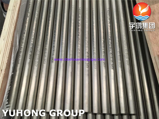 ASME SB338 GR.7 / UNS R52400 ống trao đổi nhiệt liền mạch hợp kim titan