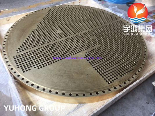 ASTM B171 C46400 / C44300 Bảng ống đồng hợp kim đồng
