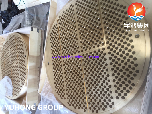 ASTM B171 C46400 / C44300 Bảng ống đồng hợp kim đồng