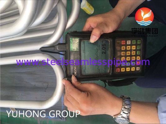 Ống trao đổi nhiệt hợp kim niken ống U-Tube ASTM B444 UNS No6625 / Inconel 625