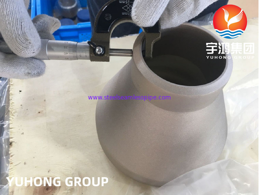 ASTM B466 UNS C70600 Đồng Nickel Reducer CuNi 90/10 Buttweld Fitting