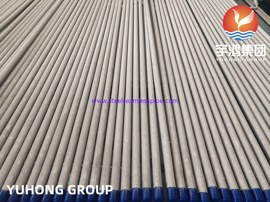 ASTM A269 TP304 Bụi không may thép không gỉ cho ống nồi hơi ET có sẵn