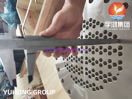 Thép không gỉ tấm ống làm bằng tấm ASTM A240 SS316L tùy chỉnh