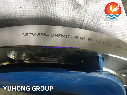 ASTM B564 UNS N10276 / Hastelloy C276 Vành ống đồng hợp kim niken trượt trên vành
