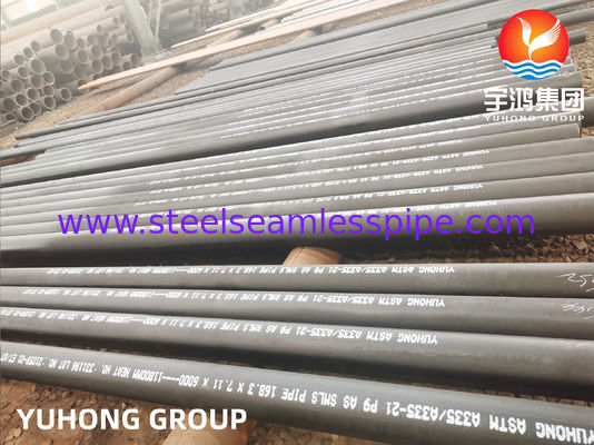 ỐNG ĐEN THÉP HỢP KIM P9 ASTM A335 / ASME SA335 SƠN MÀU ĐEN