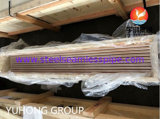 Ống liền mạch hợp kim đồng-niken ASTM B111 C70600 dùng cho bộ ngưng tụ với khả năng chống ăn mòn nước biển