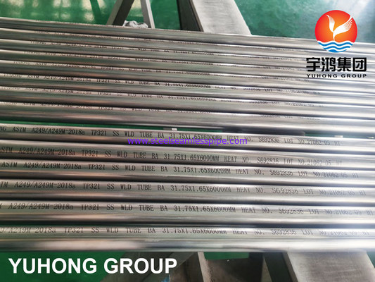 A249 TP321 Hệ thống điều hòa không khí bằng thép không gỉ