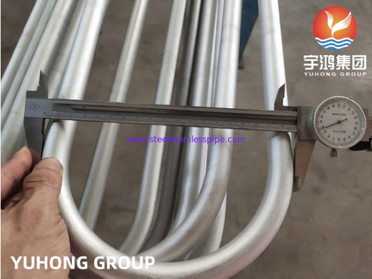 Thép không gỉ ASTM A213 TP304, TP304L ống U cong liền mạch cho bộ trao đổi nhiệt