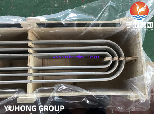 Thép không gỉ ASTM A213 TP304, TP304L ống U cong liền mạch cho bộ trao đổi nhiệt