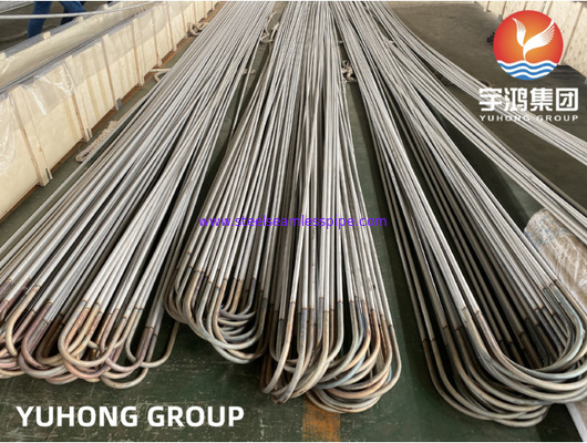 Thép không gỉ ASTM A213 TP304, TP304L ống U cong liền mạch cho bộ trao đổi nhiệt