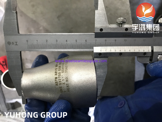 Bộ giảm tốc đồng tâm bằng thép không gỉ kép A815 UNS S32750 2507