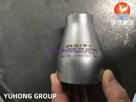 Bộ giảm tốc đồng tâm lắp ống thép siêu song công ASTM A815 UNS S32750