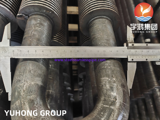 Thép carbon U Bend HFW Fined Tube ASTM A106 Gr.B Đối với bộ trao đổi nhiệt