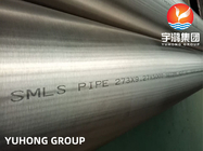 ASTM B165 UNS N04400, Monel 400, 2.4360 Nickel đồng hợp kim thép ống liền mạch
