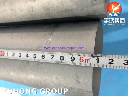 ASTM A789 UNS S32205 ống thép không gỉ képlex liền mạch để khử muối nước biển