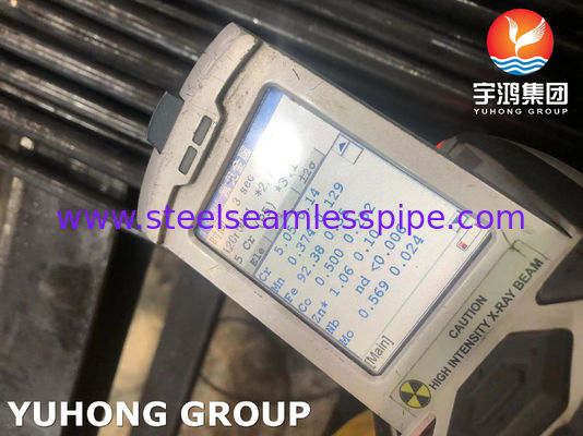 ASME SA213 T5 ống liền mạch thép hợp kim màu đen sơn với khả năng chống nhiệt độ cao cho máy trao đổi nhiệt nồi hơi