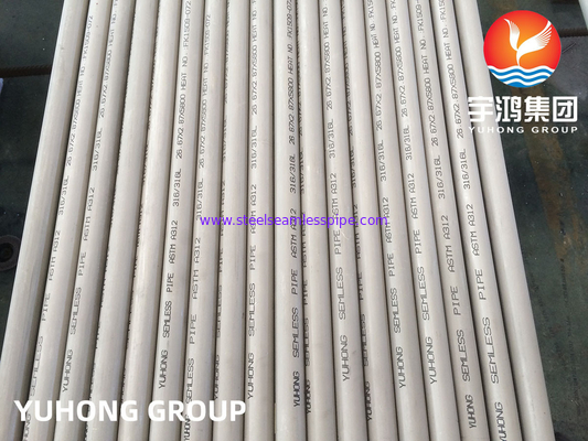 ASTM A312 TP316L ống thép không gỉ cho các ứng dụng hàng hải