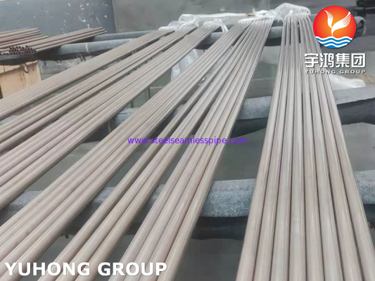 ASTM B111 C70600 ống đồng niken, CuNi 90/10 ống trao đổi nhiệt ống U Bend Tube