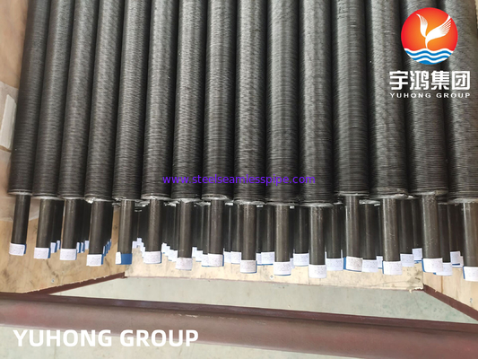Bụi ngực nhúng, ống thép carbon ASTM A179 với ngực nhôm 1060 cho máy trao đổi nhiệt