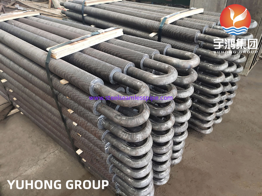Thép carbon U Bend HFW Fined Tube ASTM A106 Gr.B Đối với bộ trao đổi nhiệt