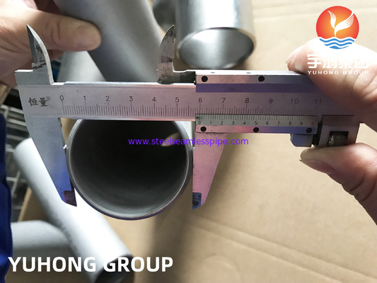 Thép Duplex ASTM A815 S31803, Y-Shape Tee, Butt Weld Pipe Fitting B16.9