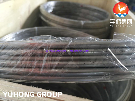 ASTM A269 TP316L, 1.4404 ống cuộn thép không gỉ liền mạch, ống sưởi sáng