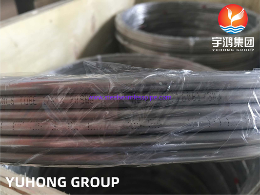 ASTM A269 TP316L, 1.4404 ống cuộn thép không gỉ liền mạch, ống sưởi sáng