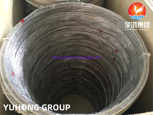 ASTM A269 TP316L, 1.4404 ống cuộn thép không gỉ liền mạch, ống sưởi sáng