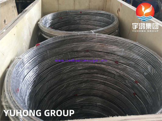 ASTM A269 TP316L, 1.4404 ống cuộn thép không gỉ liền mạch, ống sưởi sáng