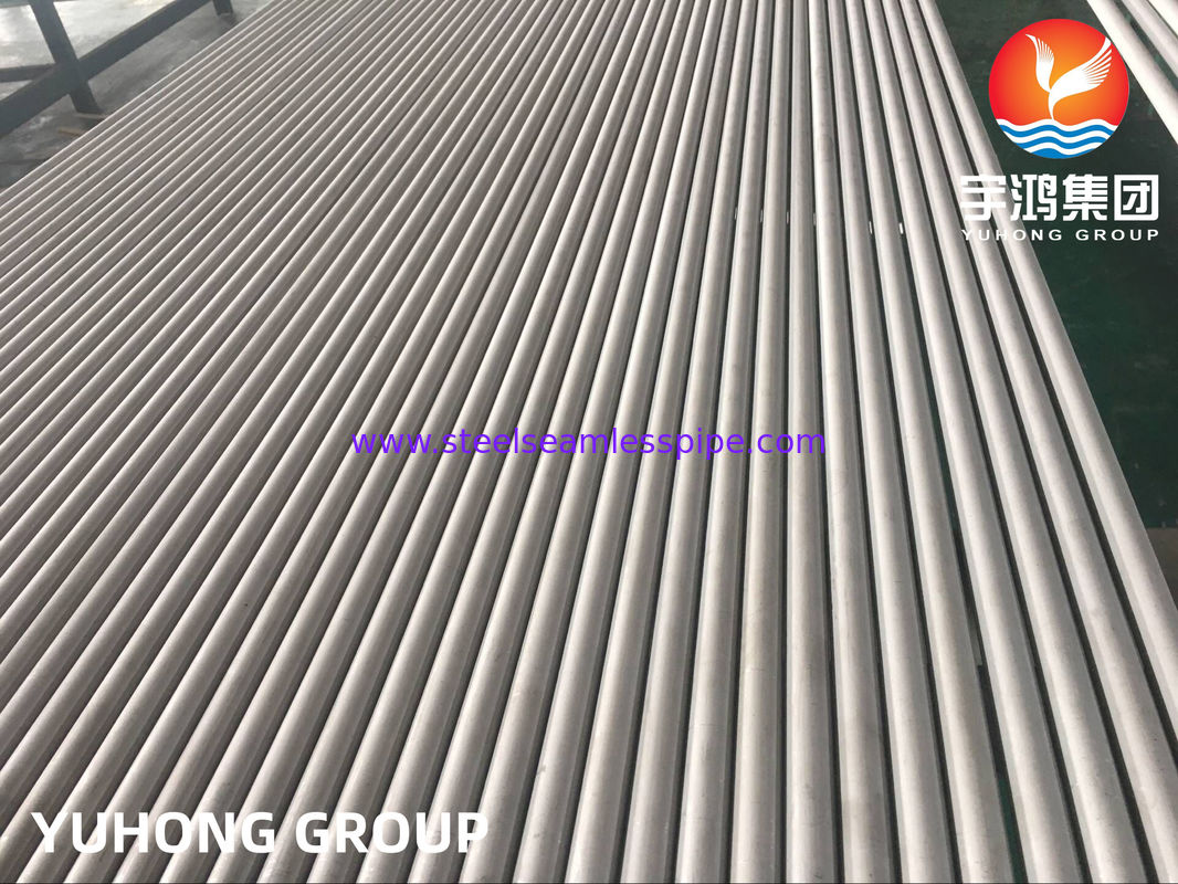 ASTM A213 Ống thép không gỉ liền mạch Độ dày thành tối thiểu Bộ ngưng tụ bay hơi
