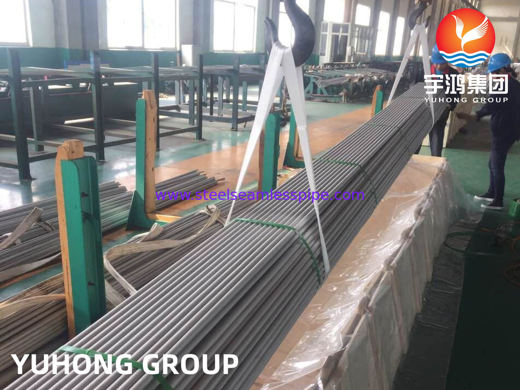 Ống liền mạch thép không gỉ ASTM A 213 TP304/304L, TP316L, TP310S, TP316Ti, TP321/321H, TP347, TP317 Cường độ cao cho ứng dụng Tàu trao đổi nhiệt, Lò sưởi, Lò hơi