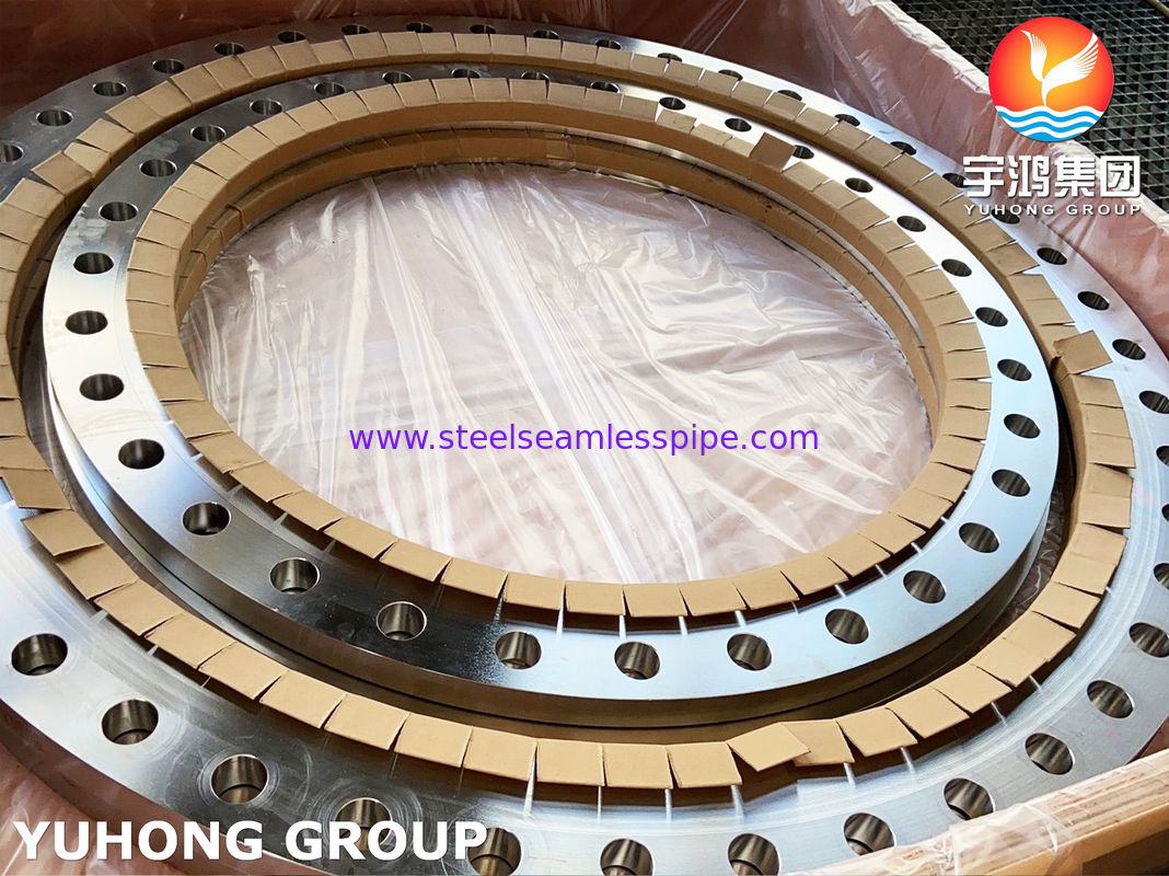 Mặt bích trượt ASTM A240 SS904L với mặt phẳng AWWA C207 và kích thước tùy chỉnh