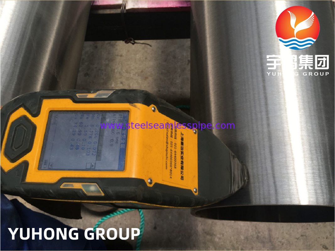 ASTM B165 UNS N04400 ống hợp kim niken Monel 400 cho ứng dụng hóa học và công nghiệp