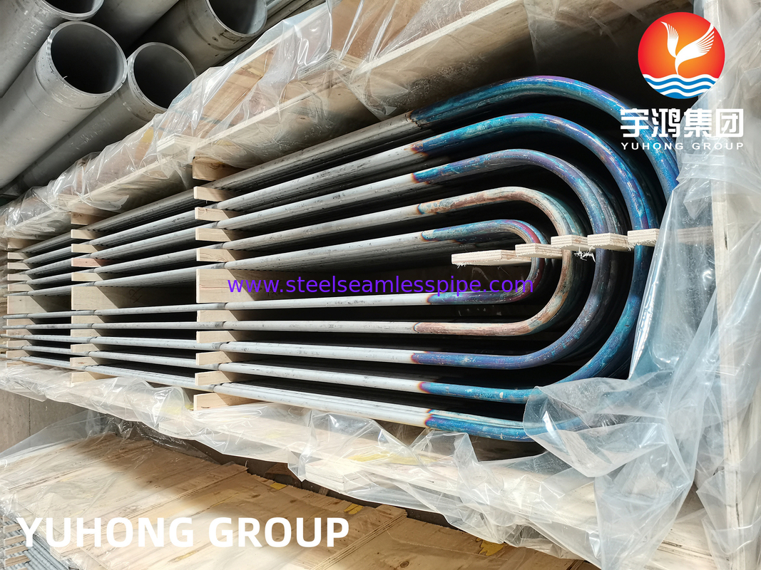 ASME SA213 TP316L ống u cong thép không gỉ cho máy trao đổi nhiệt và nồi hơi