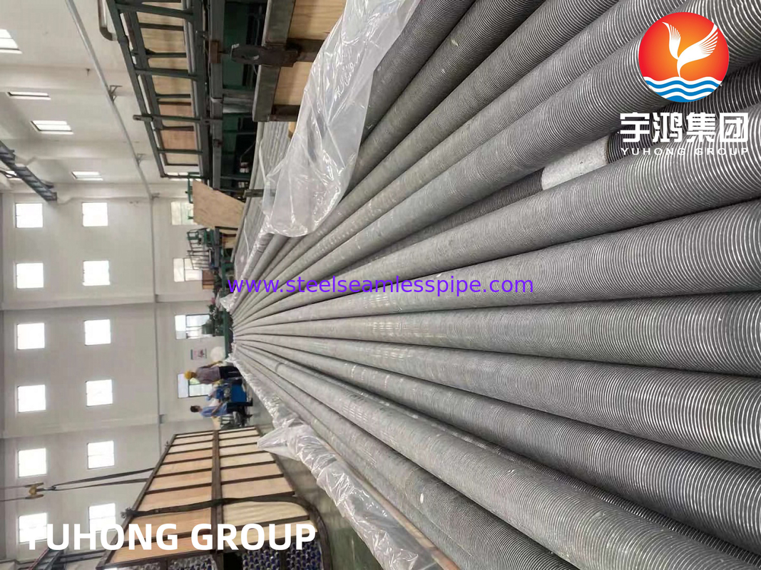 G / L / LL Loại nhôm 1060 ống vây cho máy làm mát không khí HT có sẵn