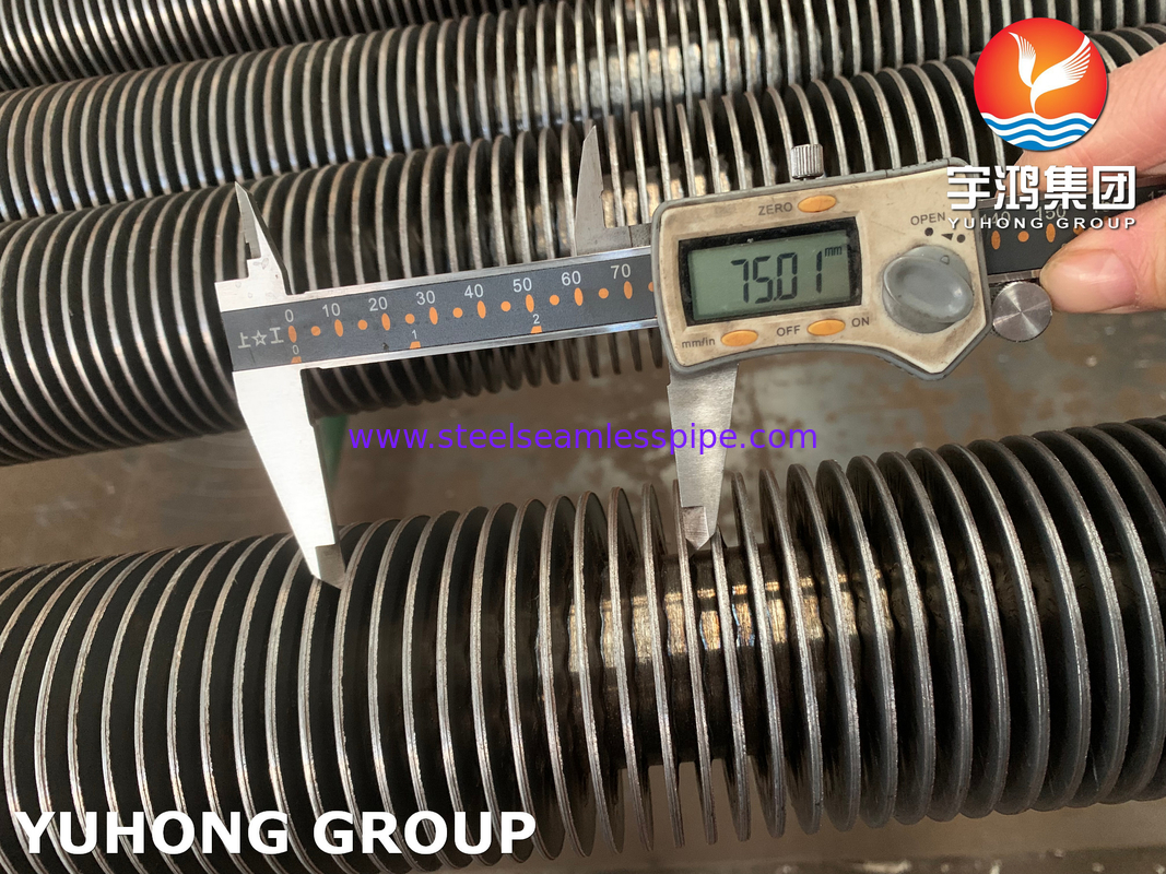 ASTM A106 HF hàn Gr. B thép carbon U Bend Fin ống cho bộ trao đổi nhiệt