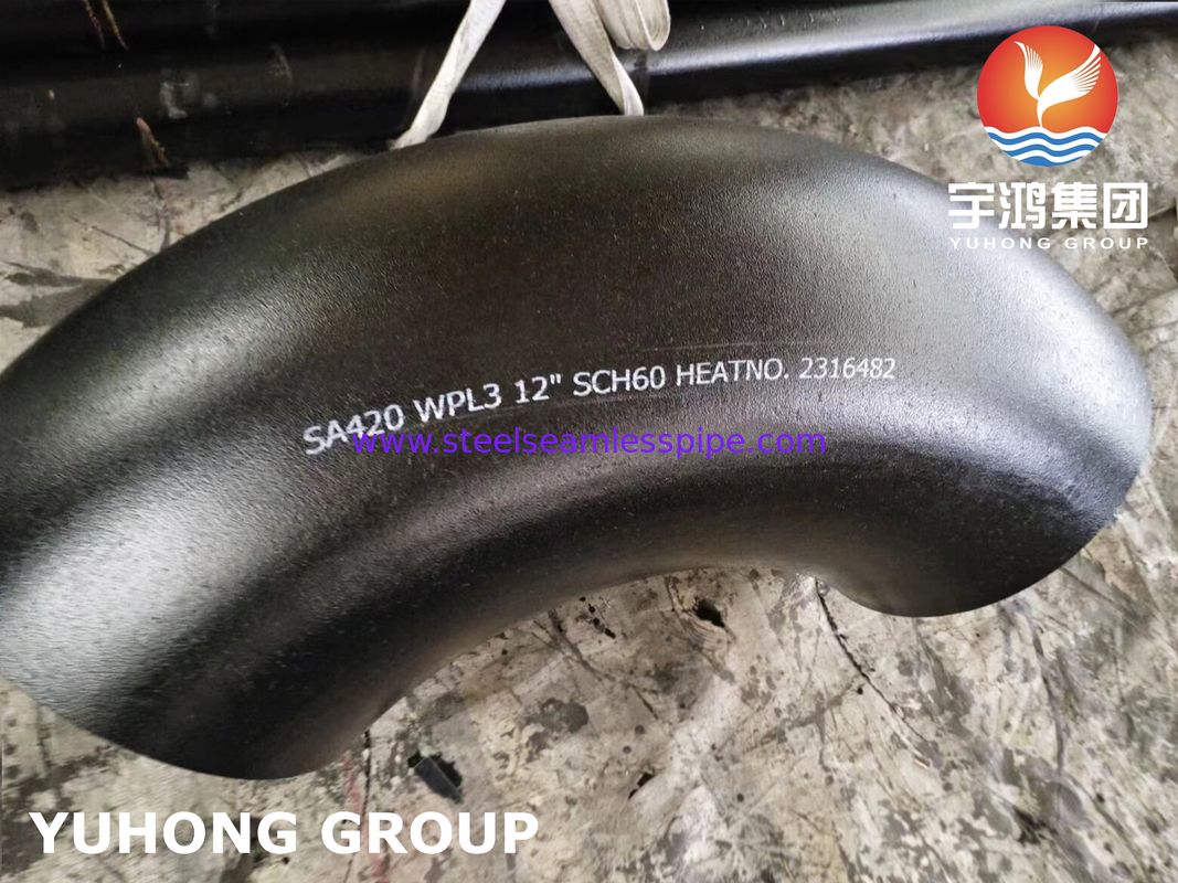 ASTM A420 WPL3 Cút hàn dài bán kính nhiệt độ thấp