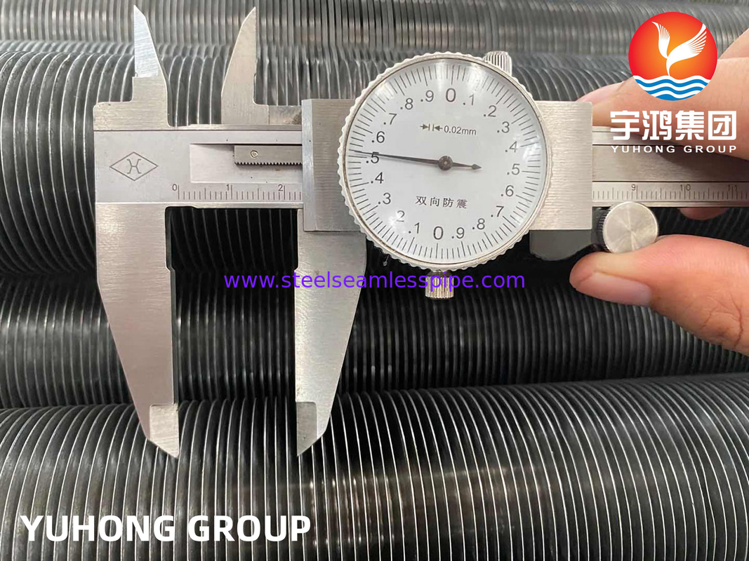 Ống vây xoắn ốc nhúng loại G cho nhiệt độ cao ASTM A179 AL Fin