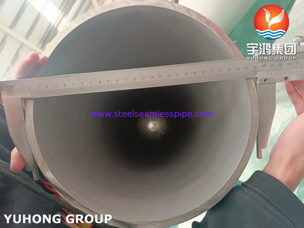 ASTM A790 S32750 ống thép không gỉ siêu képlex cho ứng dụng hóa học và công nghiệp