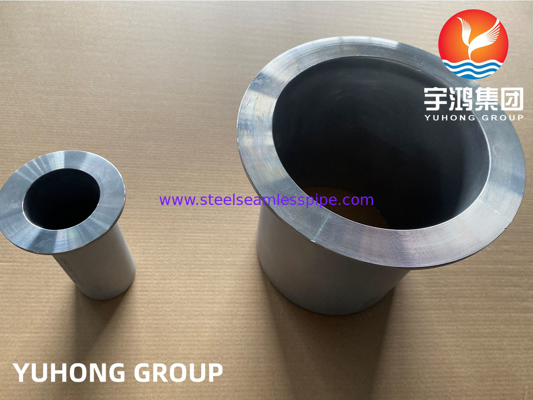 Phép kim loại hợp kim thép ống ốc vít ASTM B366 UNS N10675, Hastelloy B3 Lap Joint Stub End