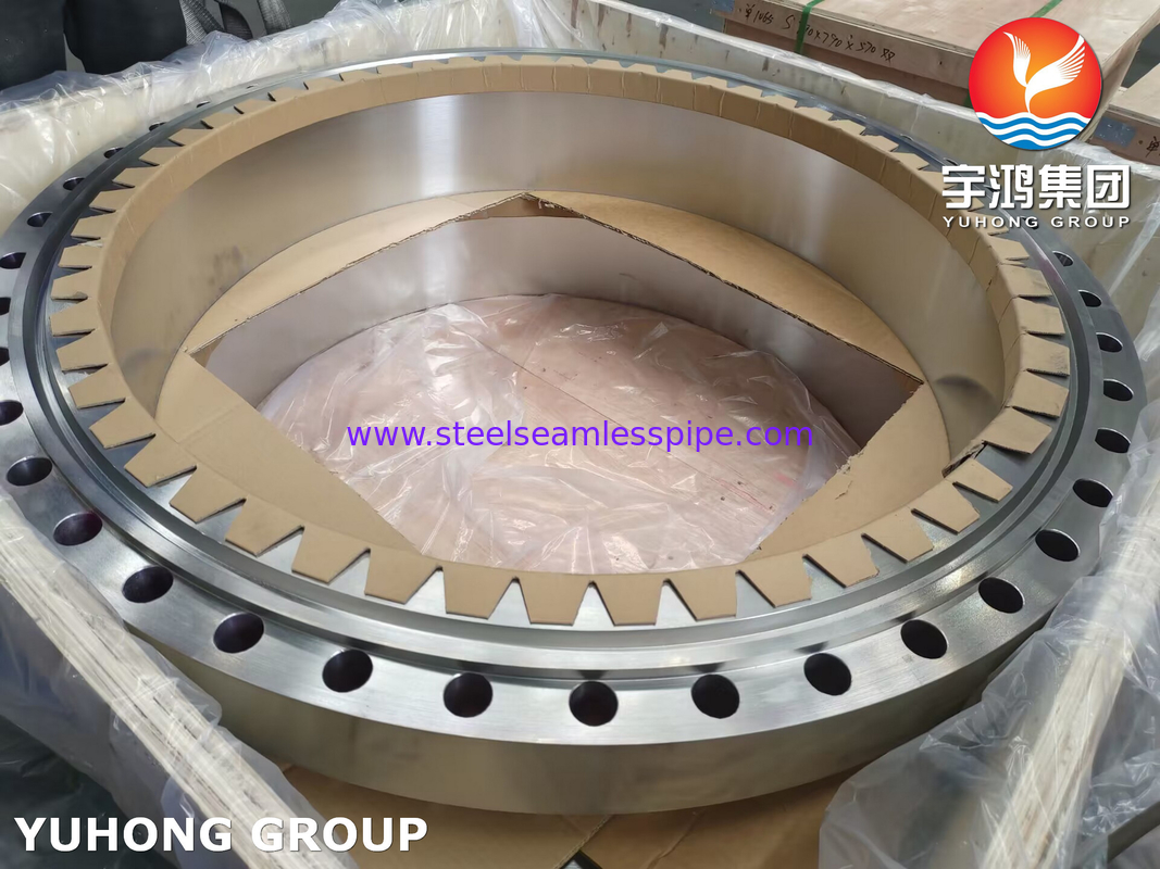 Vòng thép không gỉ ASTM A182 F310, UNS S31000 Weld Neck RTJ Flange B16.5
