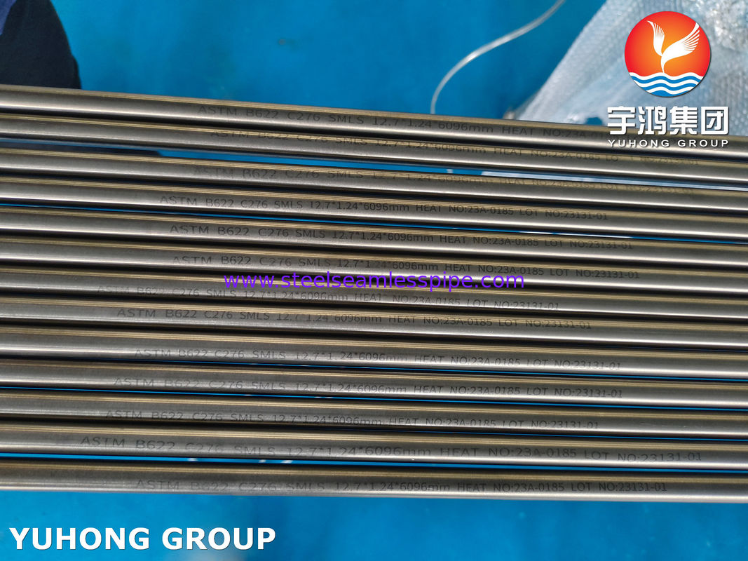 ASTM B622 UNS N10276 2.4819 Ống hợp kim niken liền mạch Hastelloy C276