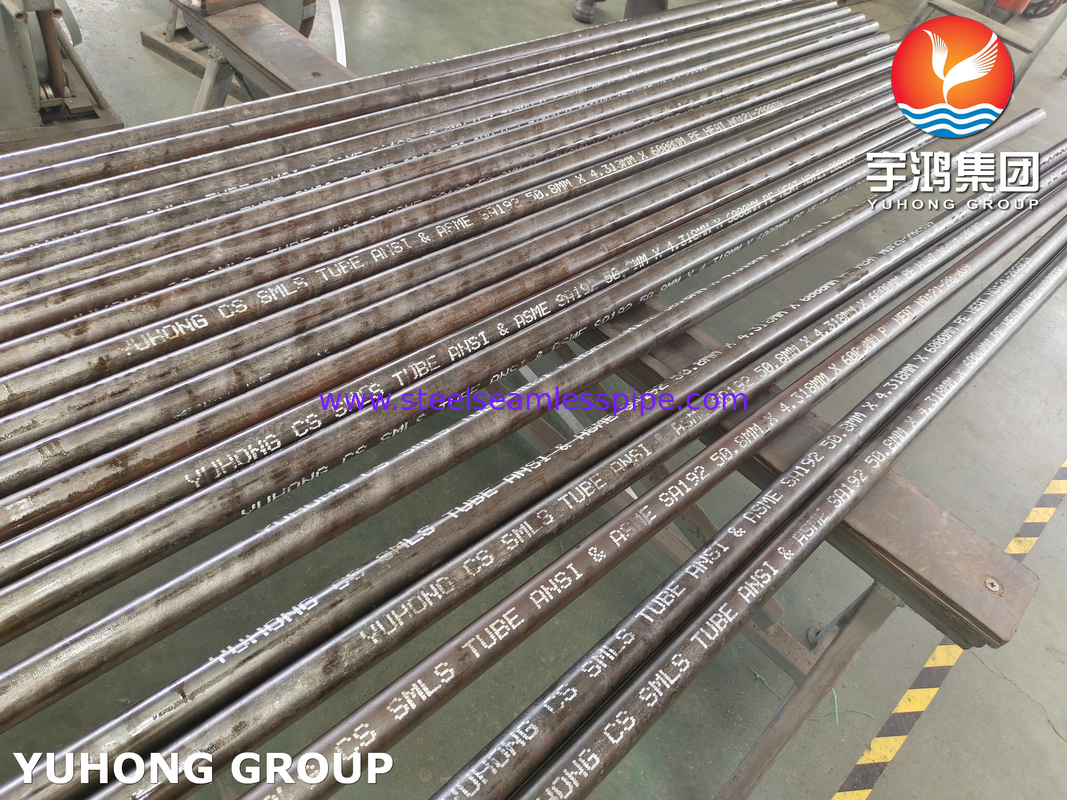 ASTM A192, ASME SA192 ống thép carbon không may, ống nồi hơi cho dịch vụ áp suất cao