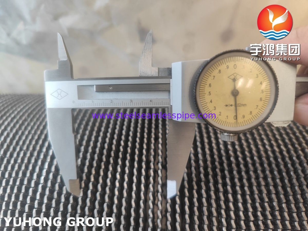 ASTM A312 TP347 Các ống xoắn ốc xoắn ốc cao tần số được hàn cho các cuộn ống đối chiếu
