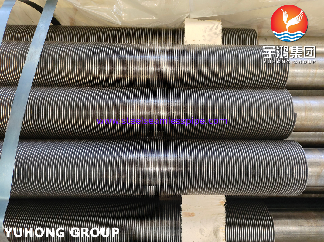 ASME SA106 Gr.B Carbon Steel High Frequency Welded Fin Tube cho ứng dụng máy ngưng tụ