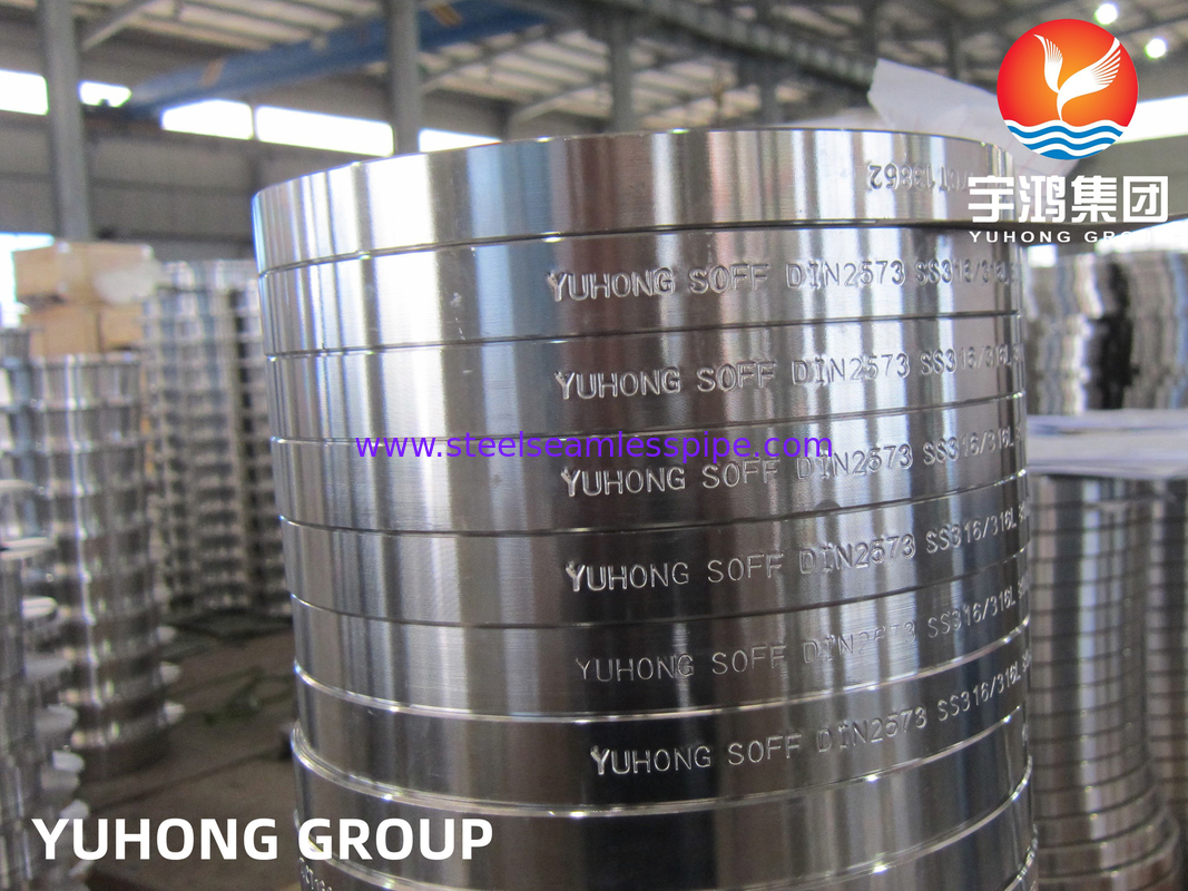 DIN2573, ASTM A182 F316 F316L, Vòng mặt phẳng B16.5