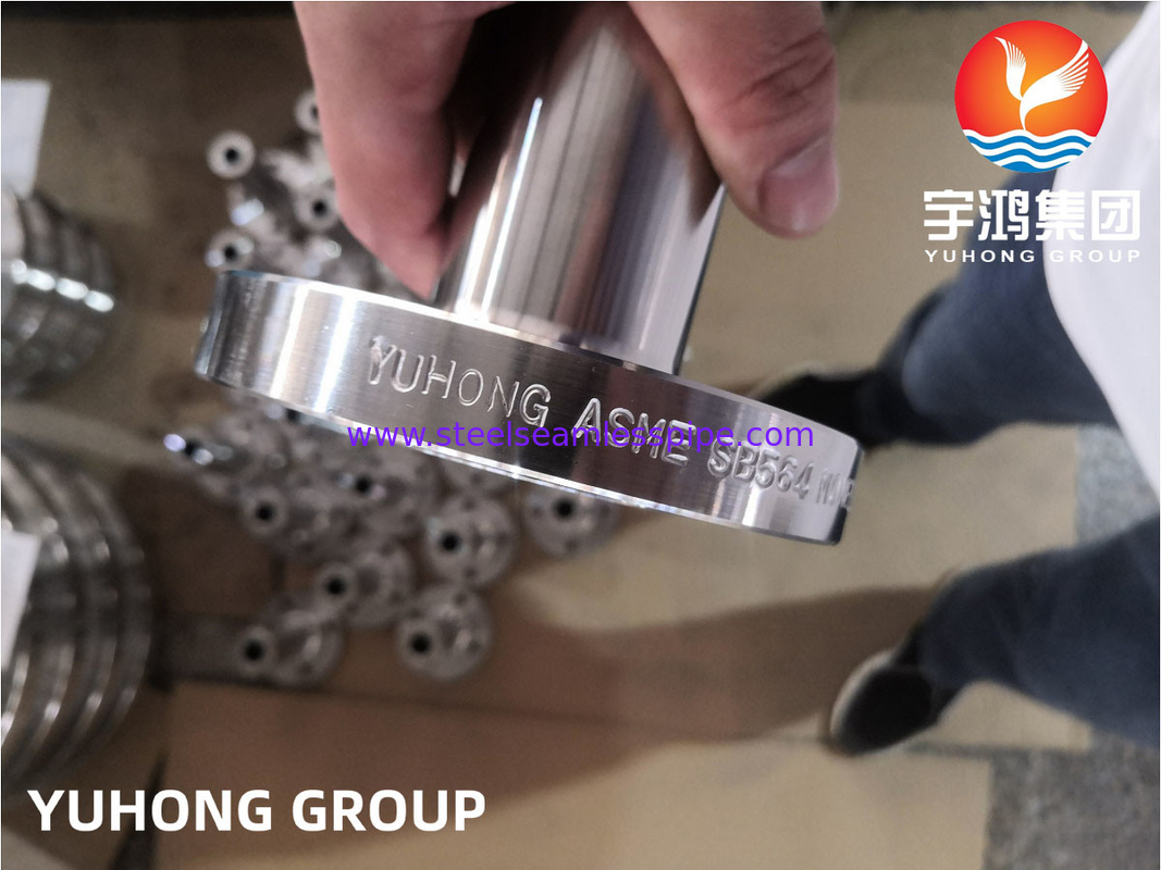 ASME SB564 Monel 400 (UNS N04400, 2.4360) Đồng hợp kim Nickel Long Weld Neck Flange