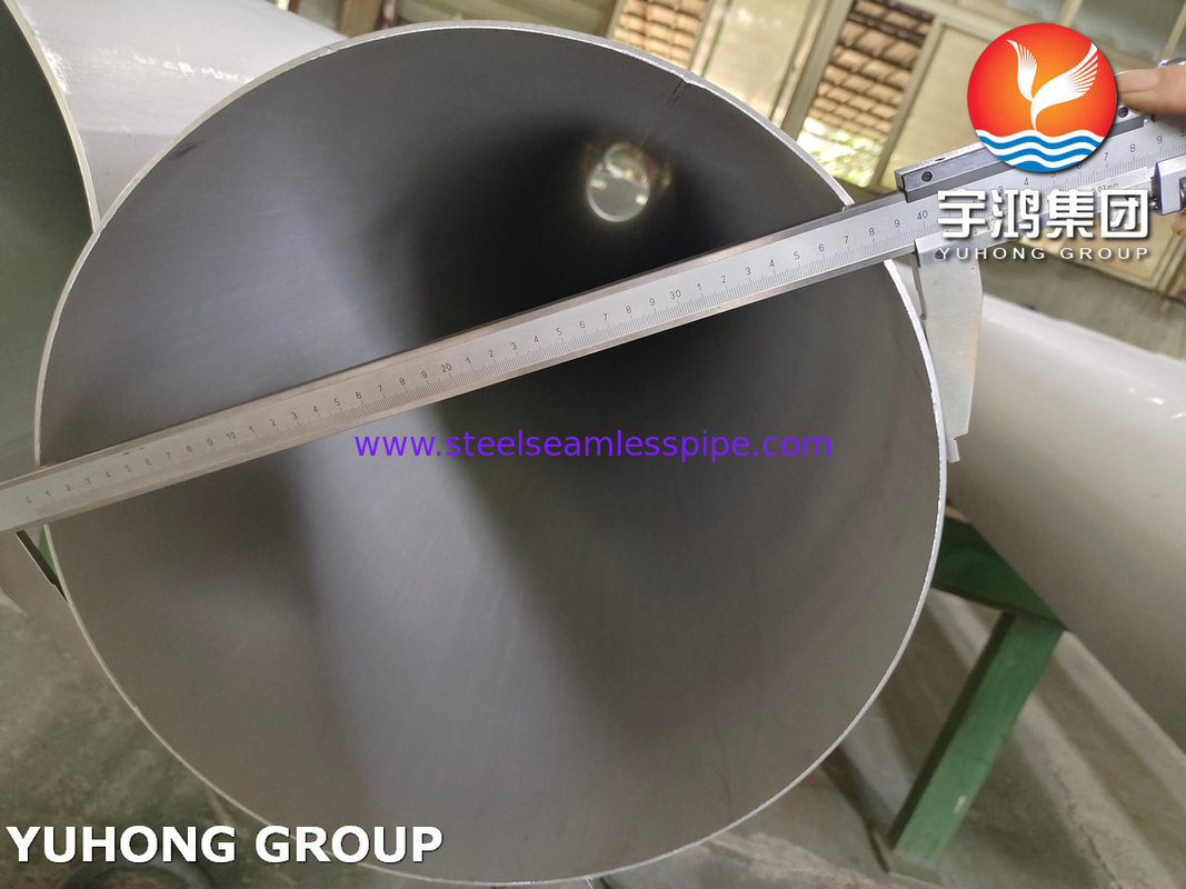 EN10217-7 1.4404 TP316L ống hàn thép không gỉ cho nhà máy xử lý nước thải