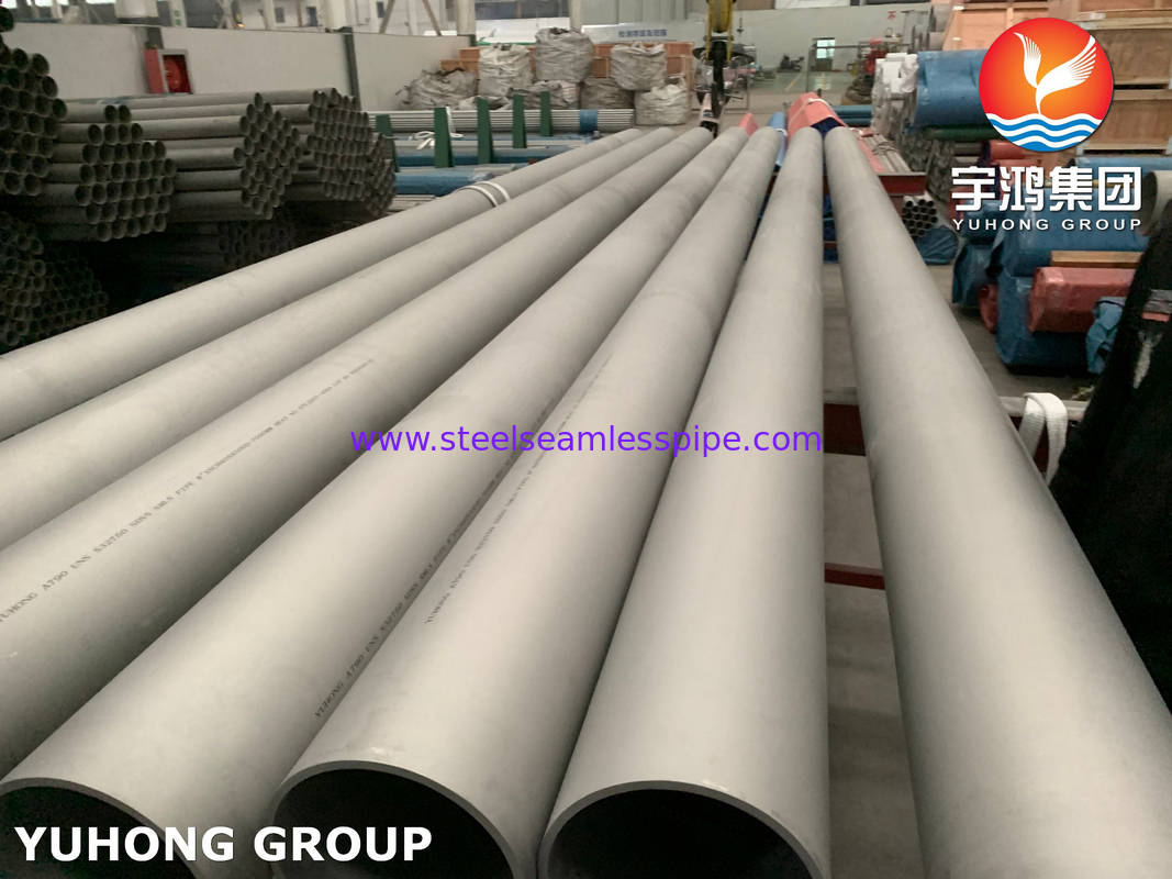 ASTM A790 UNS S32750, 1.4410 Ống không thắt lỏng siêu képlex thép không gỉ để xử lý nước thải