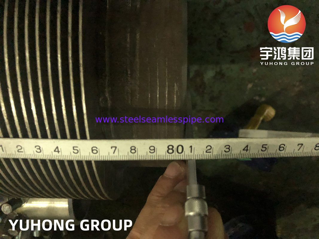 ASTM EN DIN ASTM A106 Gr.B A335 P5 P9 A312 TP304 317L ống vây đệm